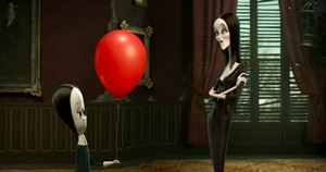 Plakat filmu Rodzina Addamsów (2019 r.)